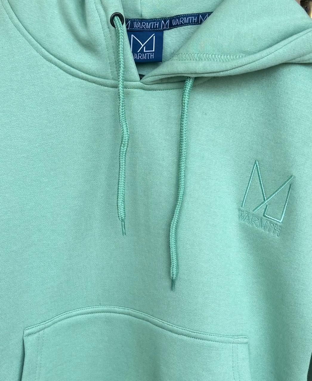 WARMTH Mint Hoodie
