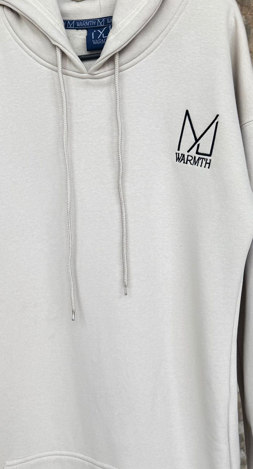 WARMTH Creamy Modest Hoodie