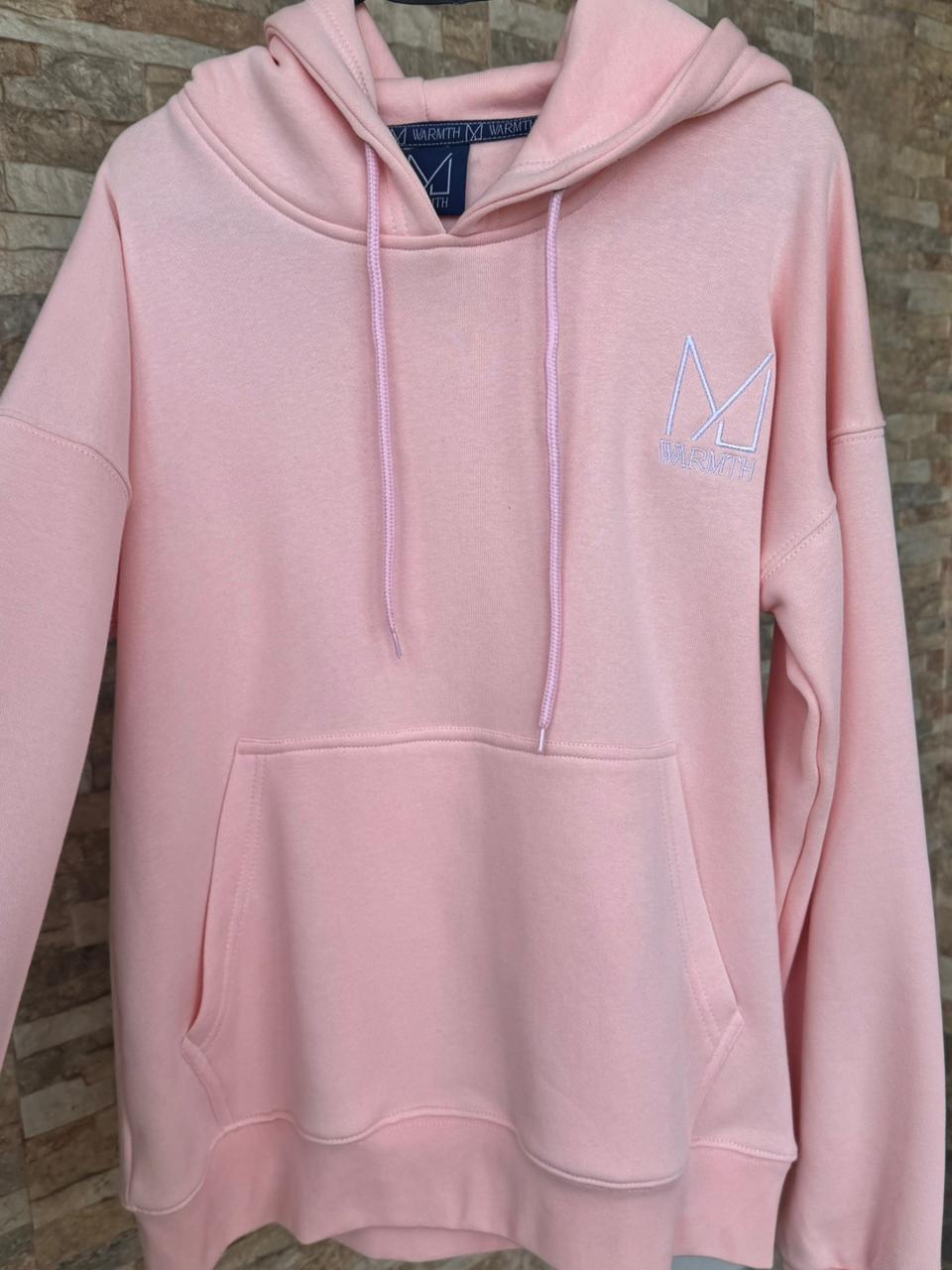 WARMTH Pink Hoodie