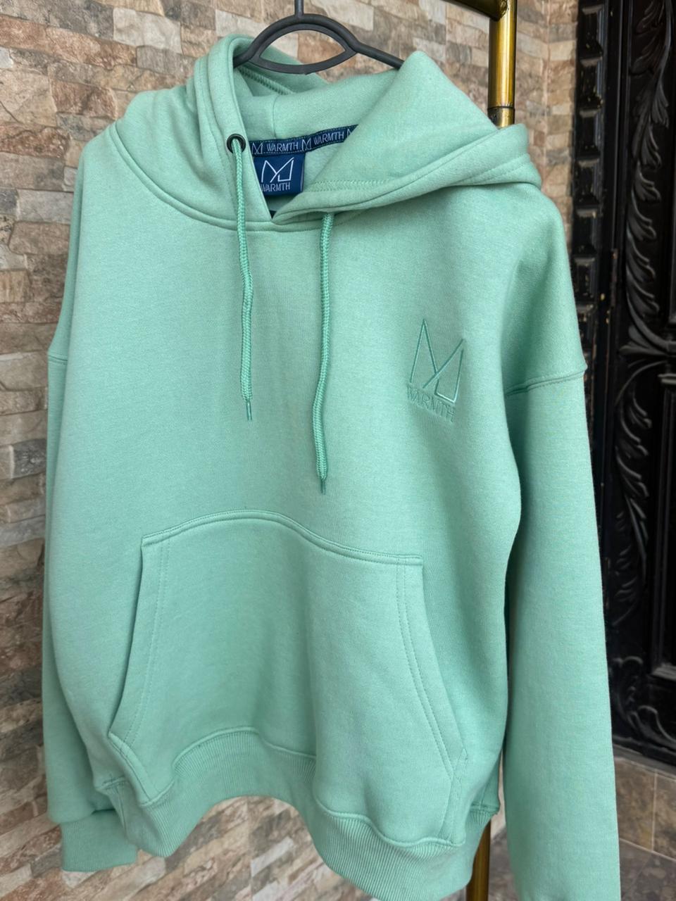 WARMTH Mint Hoodie